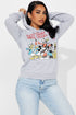 Mickey And The Gang Graphic Hoodie - Heather Grey