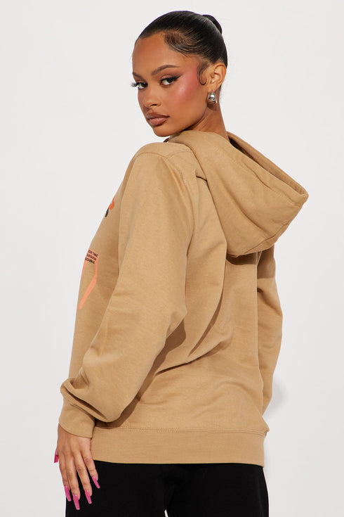 Resilience Graphic Hoodie - Nude