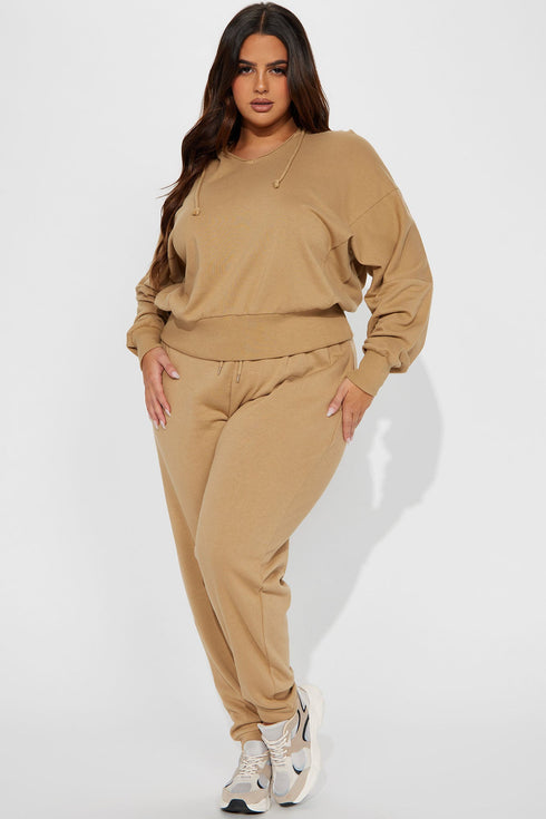 Gianna Lounge Hoodie - Nude