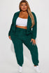 Stay Focused French Terry Jogger Set - Hunter