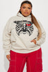 Where It Hurts Hoodie - Taupe