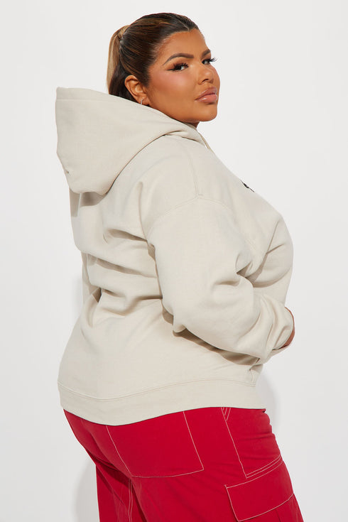Where It Hurts Hoodie - Taupe