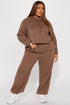 Find Out Fleece Jogger Set - Mocha