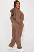 Find Out Fleece Jogger Set - Mocha
