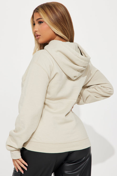 Where It Hurts Hoodie - Taupe