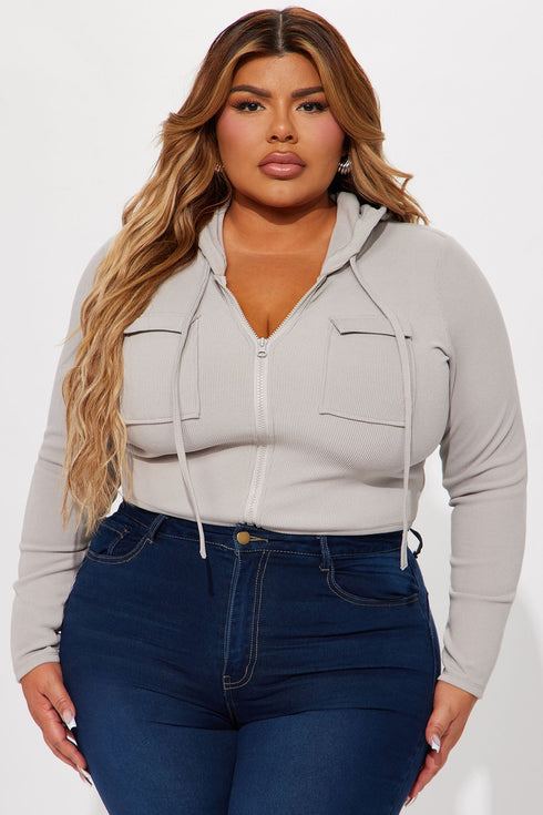 Before Sunrise Lounge Hoodie - Grey