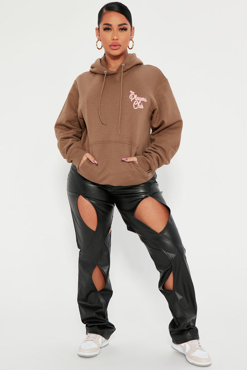 The Players Club Hoodie - Taupe