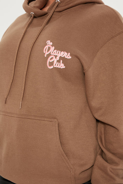The Players Club Hoodie - Taupe