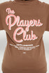 The Players Club Hoodie - Taupe