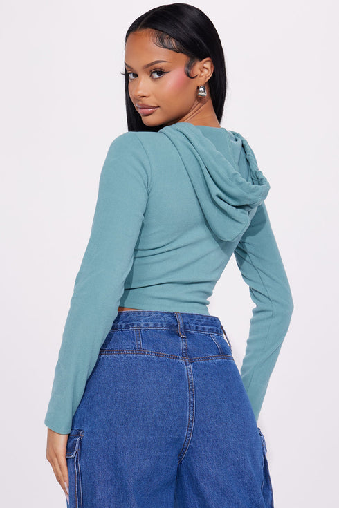 Before Sunrise Lounge Hoodie - Teal