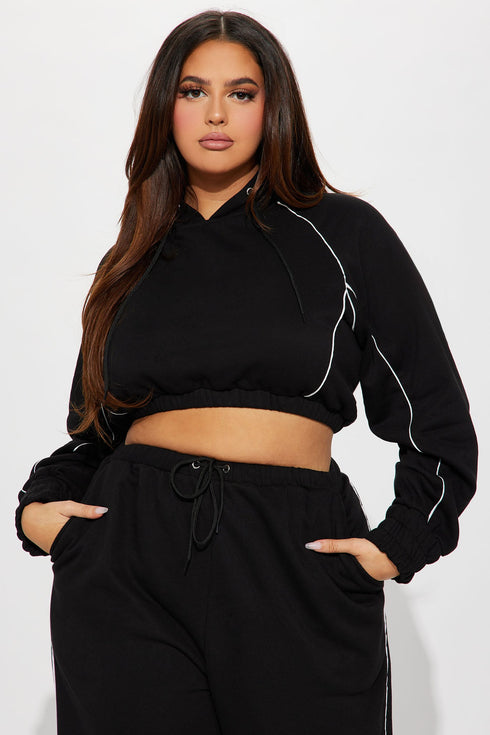 Good Moves Lounge Hoodie - Black