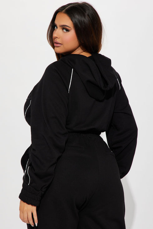 Good Moves Lounge Hoodie - Black