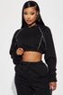 Good Moves Lounge Hoodie - Black
