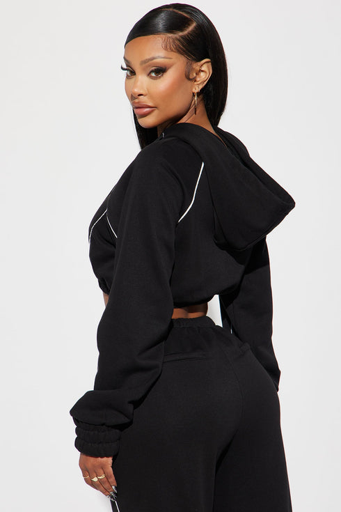 Good Moves Lounge Hoodie - Black