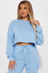 Leisure Series Cargo Jogger Set - Blue