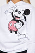 Mickey Mouse Graphic Hoodie - White