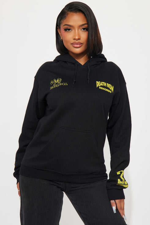 Death Row Records Graphic Hoodie - Black