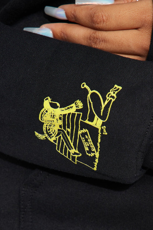 Death Row Records Graphic Hoodie - Black