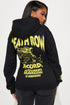 Death Row Records Graphic Hoodie - Black