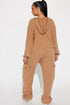 Blair Thermal Pant Set - Brown