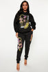 Don't Forget Smile Hoodie - Black