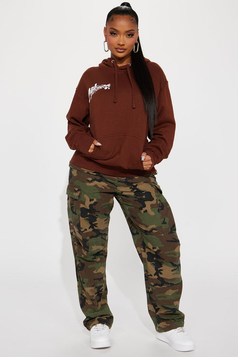 Limitless Graphic Hoodie - Brown