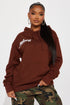 Limitless Graphic Hoodie - Brown