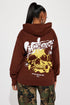 Limitless Graphic Hoodie - Brown