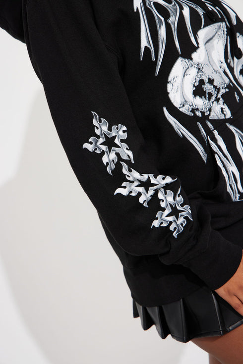 Resilience Chrome Hoodie - Black