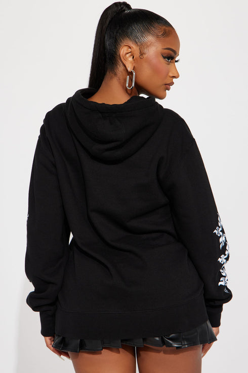 Resilience Chrome Hoodie - Black