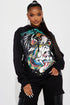 Ed Hardy Skull Hoodie - Black