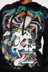 Ed Hardy Skull Hoodie - Black