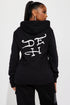 Ed Hardy Skull Hoodie - Black