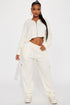 Blair Thermal Pant Set - Cream
