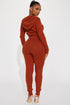 Rylee Sweater Legging Set - Rust