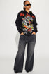 Ed Hardy Panther hoodie - Black