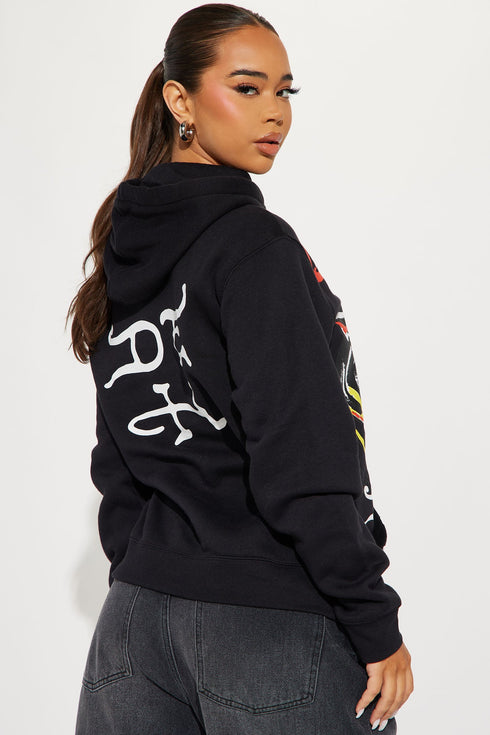 Ed Hardy Panther hoodie - Black