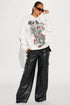 Ed Hardy Dragon Hoodie - Ivory