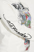Ed Hardy Dragon Hoodie - Ivory