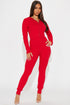 Rylee Sweater Legging Set - Red