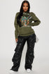 Ed Hardy Tattooing Hoodie - Olive
