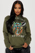 Ed Hardy Tattooing Hoodie - Olive