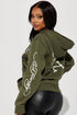 Ed Hardy Tattooing Hoodie - Olive