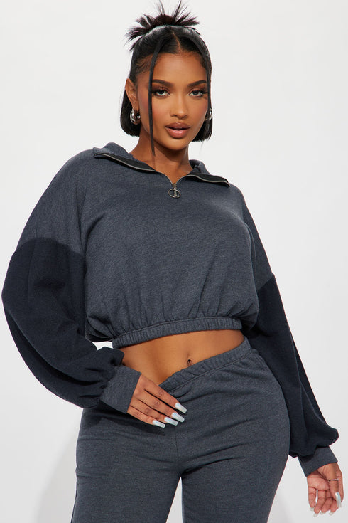 Never Leaving Jogger Set - Grey