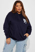 Flyest In The East Graphic Hoodie - Navy