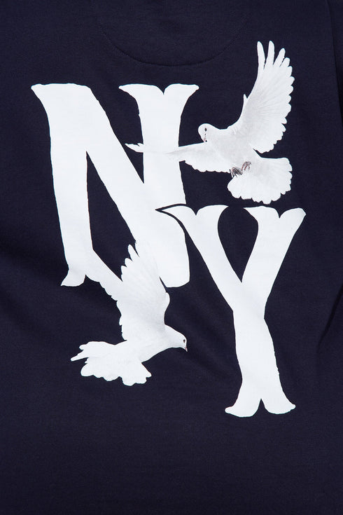 Flyest In The East Graphic Hoodie - Navy
