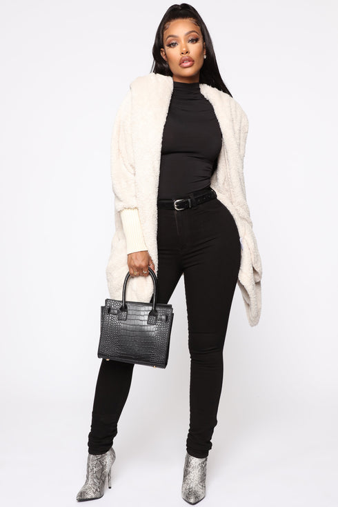 Teddy Oh Baby Jacket - Nude