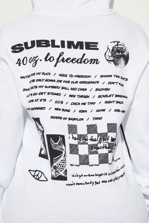 Sublime Hoodie - White