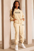 Family Goals Women's Mami Hoodie - Tan