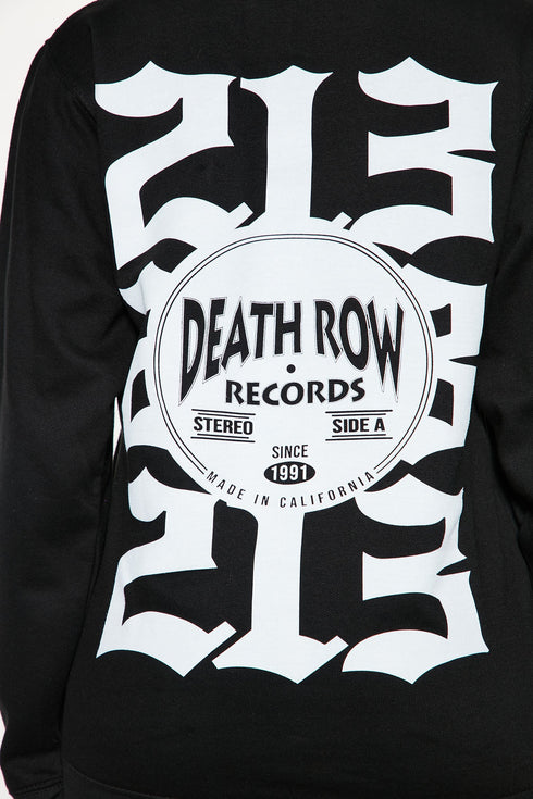 213 Death Row Records Hoodie - Black
